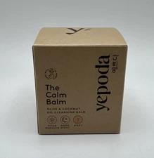 Yepoda The Calm Balm Olive & Coconut Oil Cleansing Balm  2.82 Oz / 80g EXP 07-26