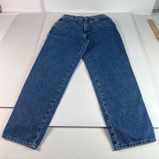 VTG Rocky Mountain Jeans Women's 28x29 Bareback High Rise Blue Denim Tag 14