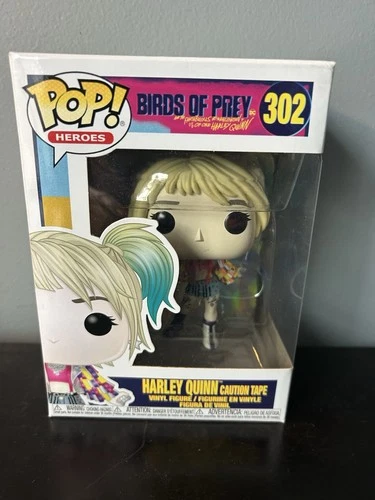 Harley Quinn Caution Tape #302, Birds of Prey FUNKO POP