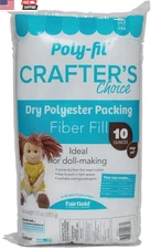 Poly-Fil Crafter’S Choice, Dry Polyester Packing Fiber Fill, Stuffing for Stuffe