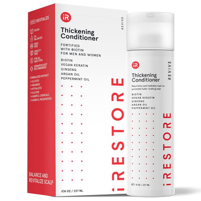 Biotin Hair Conditioner for Damaged Dry Hair - Good for Fine Hair Growth, Volumi