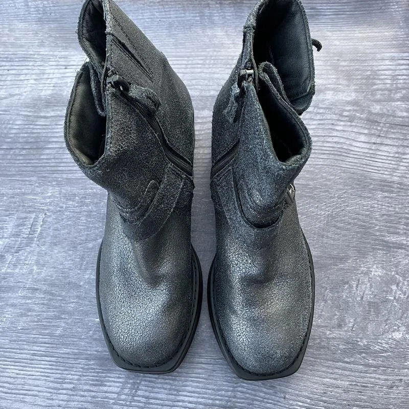Women Clarks Ankle Boots Grey Suede 36 - Bild 2 von 4