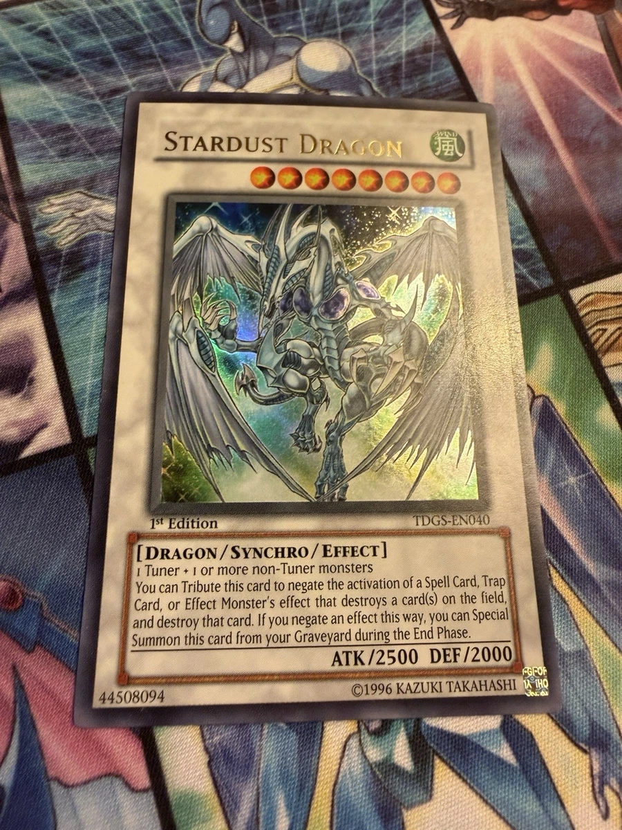 Stardust Dragon Yu-Gi-Oh! TCG The Duelist Genesis Individual Stardust Dragon Yu-Gi-Oh! TCG The Duelist Genesis Individual