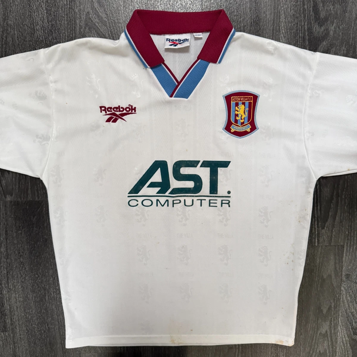 Reebok Aston Villa Shirt Only Memorabilia Football Shirts (English