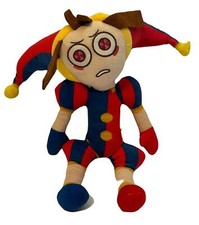 Whimsical Plush Jester Doll - Colorful Harleq...