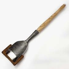 Rounded Timber Chisel   Hand-Forged Steel, Ash Handle, Sheath, Heavy Duty