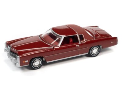 CADILLAC Eldorado - 1975 - redbrown metallic - Auto World 1:64
