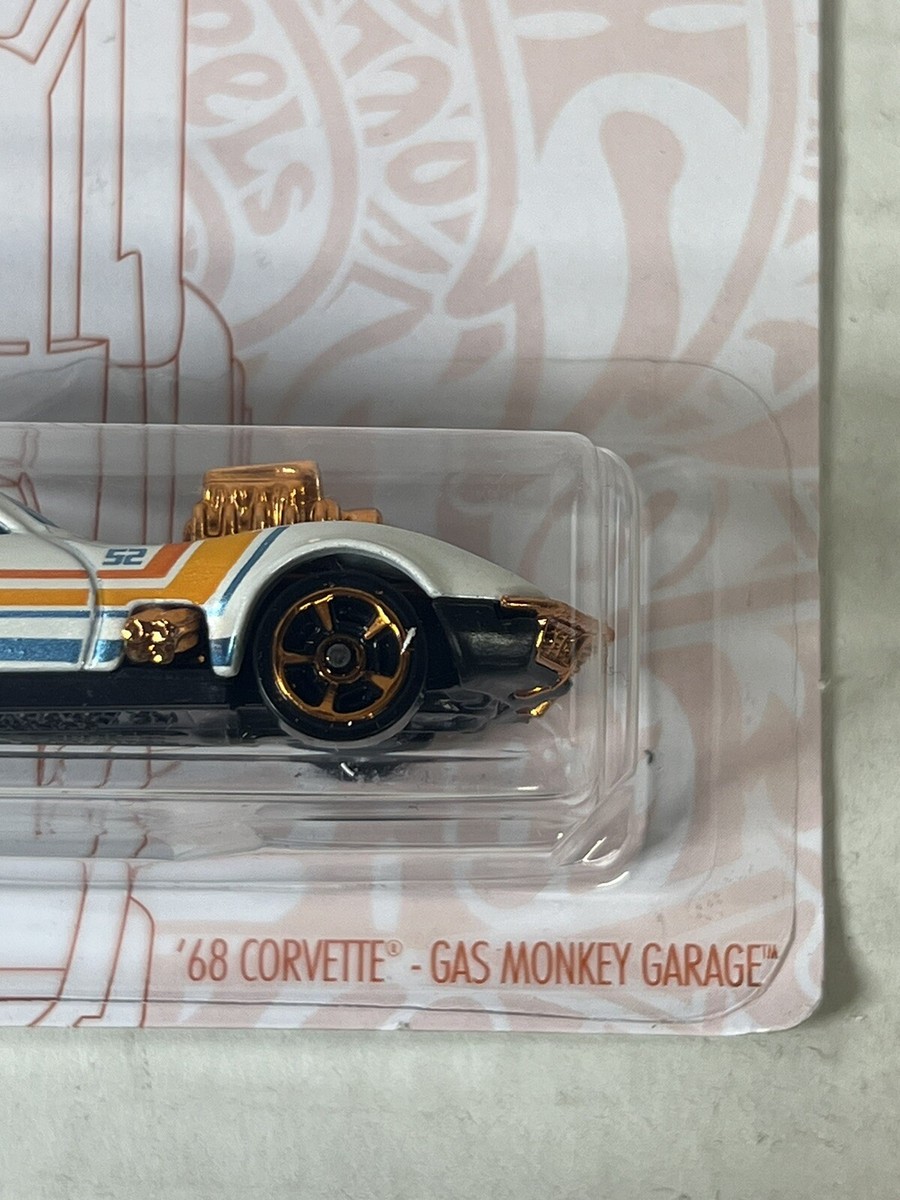 Hot Wheels 52nd Anniversary '68 Corvette Gas Monkey Garage Orange