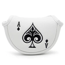 Golf Mid Mallet Putter Headcover Cover Magnetic, Ace Half Mallet Putter Cover