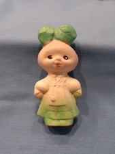 Girl. Doll. Rubber. Children's Toy. The USSR 1950 - 1960s.