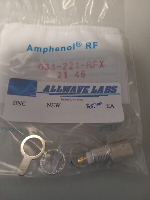 BNC  031-221-RFX    CONN RCPT  STR   50 OHM  SOLDER