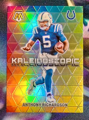 Anthony Richardson, 2024 Panini Mosaic Kaleidoscopic SSP Case Hit #7 Colts