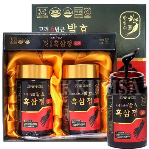 Korean 6 year old fermented black ginseng extract 480g (240g x 2 bottle) panax - Picture 1 of 12