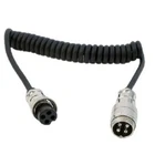 Workman EX-4  4-Pin CB Radio Microphone Extension 4' Cord Cable Cobra Uniden