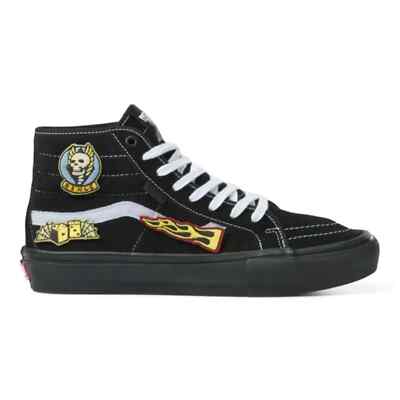 VANS SK8 Hi Elijah Berle Black/Black Men's Classic Skate Shoes