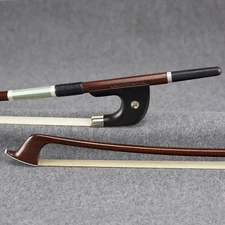 5 STAR Pernambuco & Carbon Fiber Hybrid Double Bass Bow 