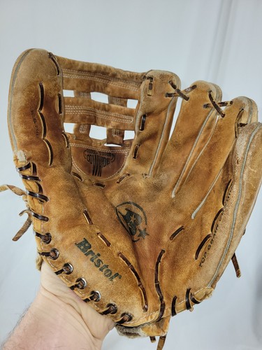 Bristol Baseball Glove Right Handed Basket H-Web B4483 Fielder Mitt 13”