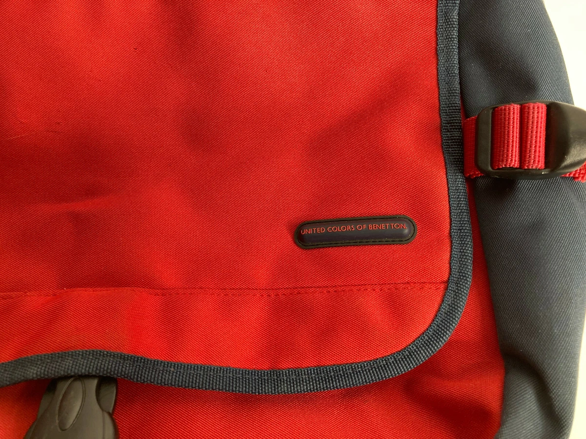 Benetton red bag sale