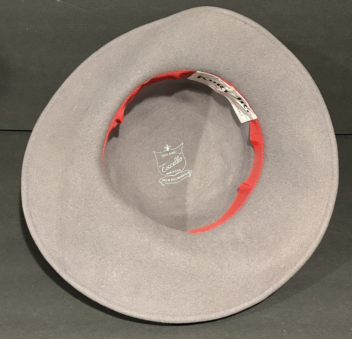 Vintage Womens Kurt Jr. Tom Hann Gray Hat With Feathers | eBay