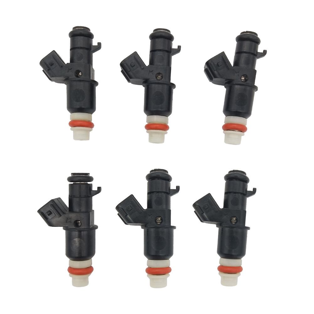 Set of 6 Fuel Injectors 16450RCAA01 Fit For Acura MDX TL Honda Accord