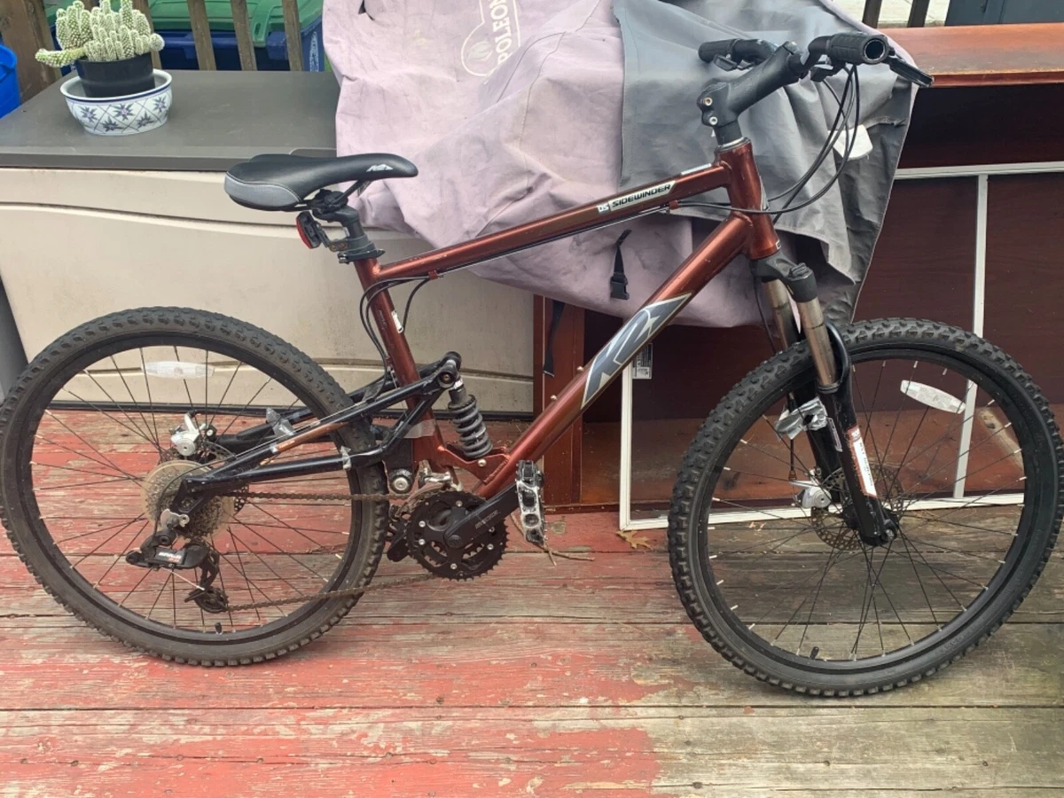 K2 sidewinder ds mountain bike hotsell