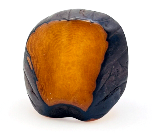 Handcrafted Artisan Chunky Tagua Nut BOHO Ring Size 6.5 - Picture 8 of 10