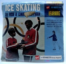 View Master B950, Instructional Ice Skating, Kauffman, 3 Reel Set, NEW  SEALED