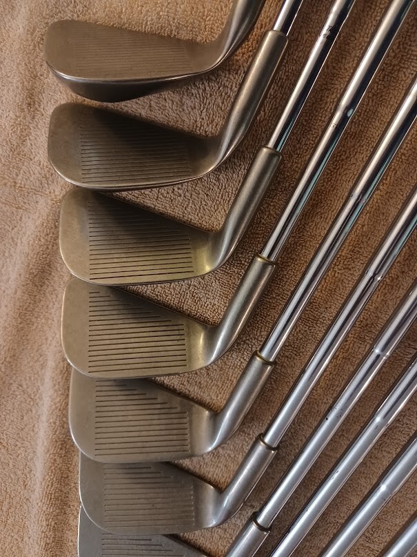 TZ GOLF - VINTAGE RARE Ping Karsten I Orange Dot 1, 3-S, 10 Iron