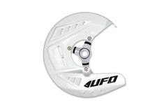 UFO Bremscheibenabdeckung Bremsscheibenschutz weiß KTM EXC SX SX-F 10-14