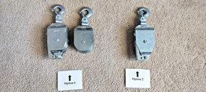 Mini-Mule 600 Lb Capacity, Rope Manual Hoist Made from Rope RH-600