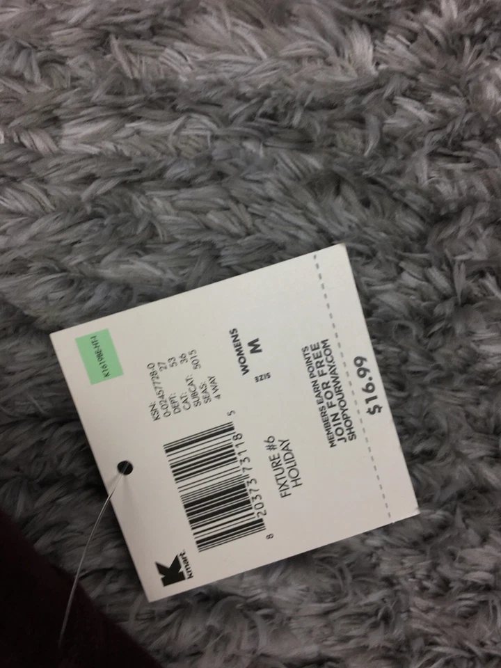 Pantalones deportivos Basic Editions tipo terciopelo para mujer talla mediana púrpura pierna recta Foto 4 de 4