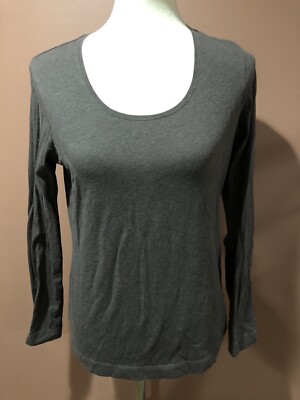 eacada long sleeve brown shirt size L