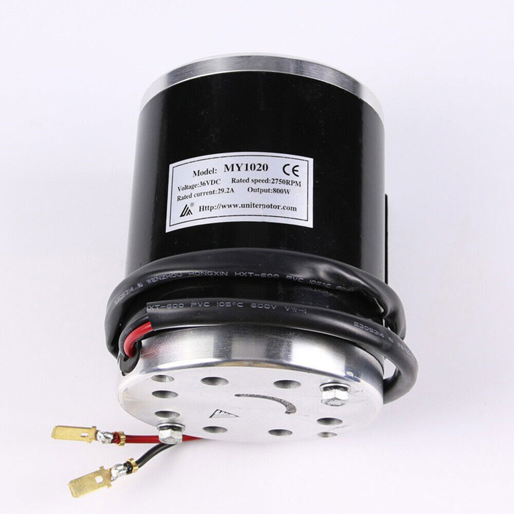 Controller 36V 800W Per Motore Elettrico Con Spazzole + Impugnatura A Farfalla Per Go-Kart E ATV