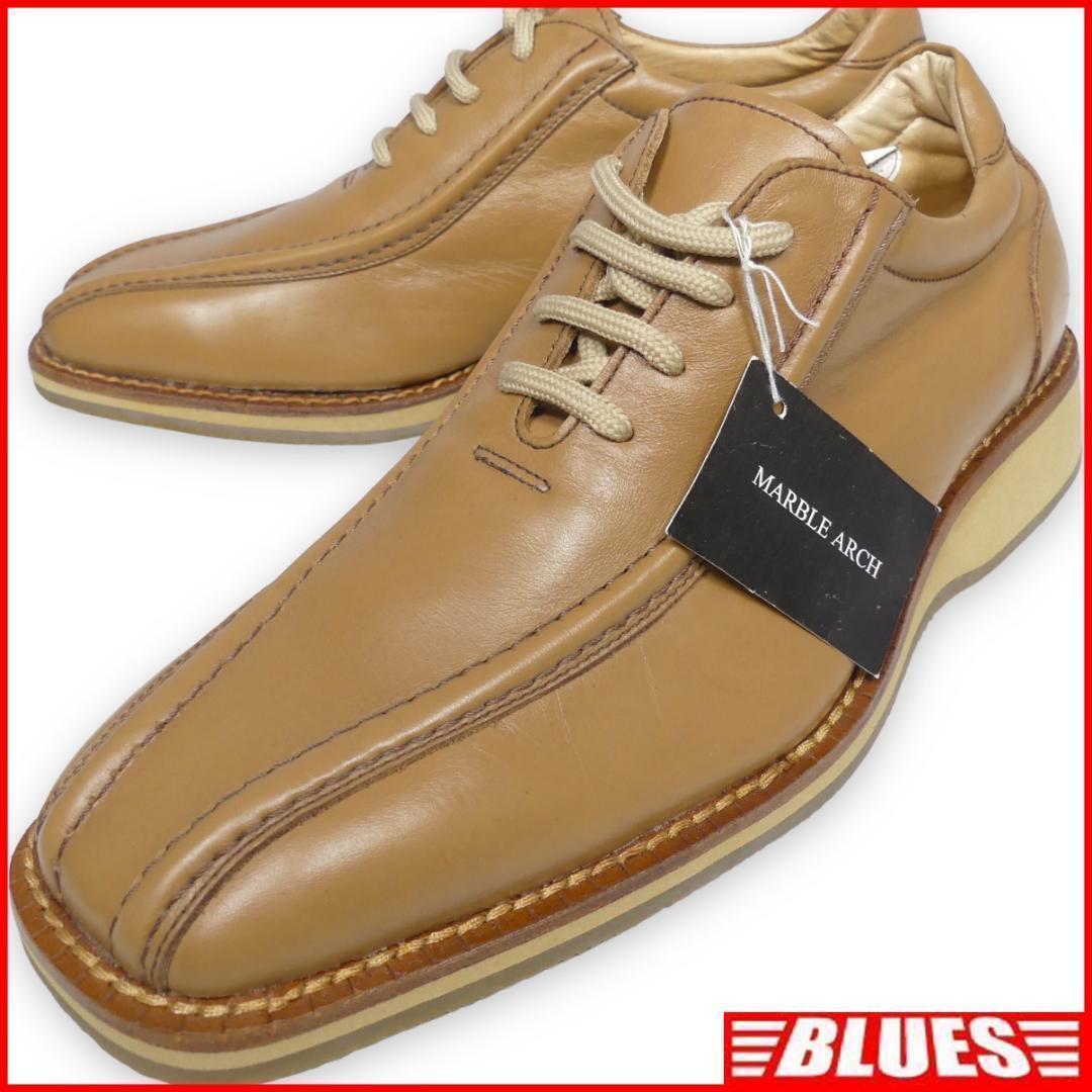 MARBLE ARCH 26cm Leather Business Shoes Marble Arch Men s Brown Camel Walking