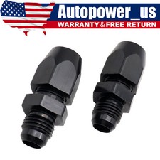 2 6AN Male to 3/8 Tube Hardline Fuel Line Fit...