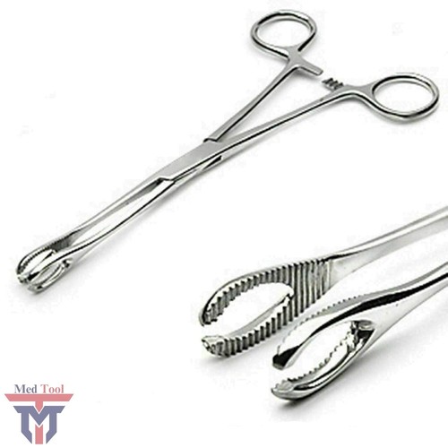 Kit de fórceps PIERCING CORPORAL Hemostato ABRAZADERA ESPONJA 6" Recto Nuevo - Imagen 4 de 4