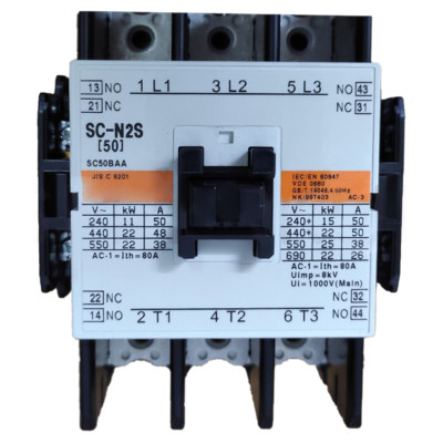 Contactor 24V DC For Fuji SC-5-1/G SC-51/G