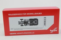 Herpa 085335 Mb Fahrgestell 6X4 Mit HeckabstüTzung Und Konsole FüR Ladekran 1:87