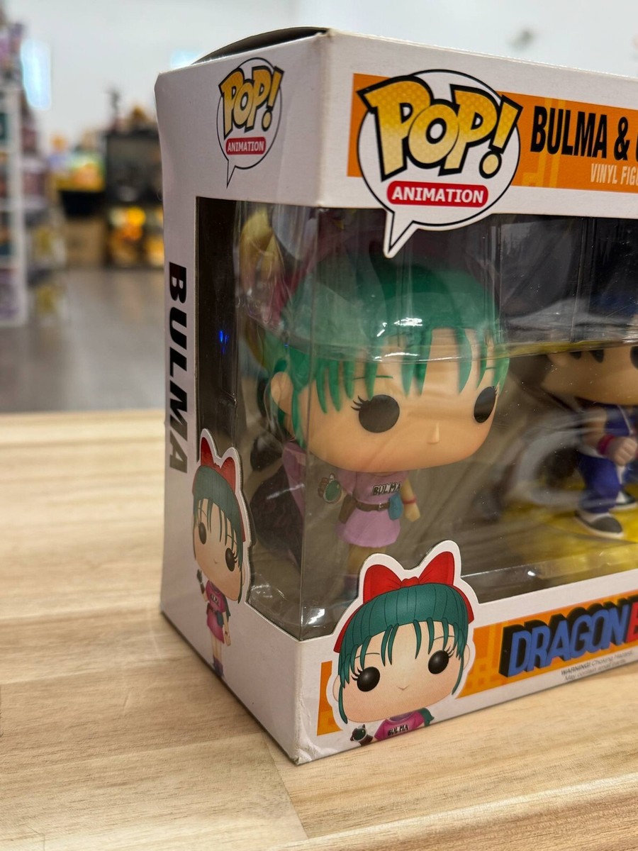 Figurine Pop Dragon Ball - Pack x2 - Bulma & Goku With Flying