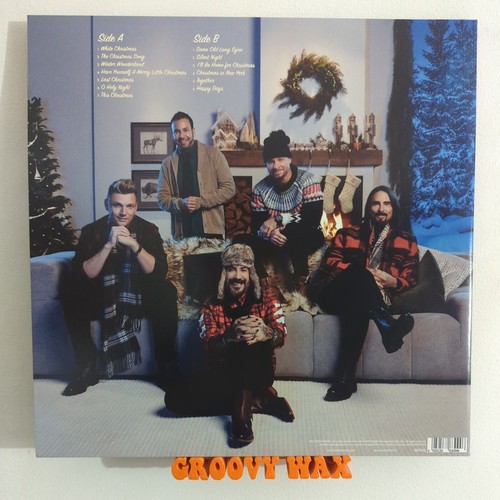 Backstreet Boys - A Very Backstreet Christmas - Vinyl LP RARE Gold Variant - Foto 3 di 7
