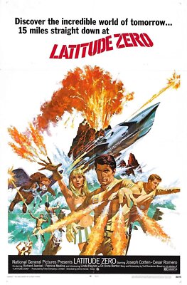 Latitude Zero 02 Movie Wall Art Poster Print Pick A Size Lot Up