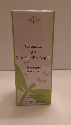 VAN CLEEF & ARPELS GREEN NOTES EAU DE TOILETTE WOMEN 4.2 OZ / 125 ML NIB SEALED
