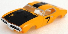 68 Pontiac Firebird Yellow JL ThunderJet Slot Car BODY for AURORA autoworld DASH