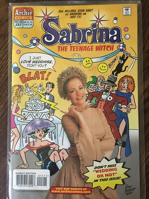 Archie Comics SABRINA THE TEENAGE WITCH #15 July 1998 ABC Melissa Joan Hart(a)