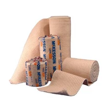 McKesson Elastic Bandage 6in X 5yd Hook & Loop Closure Box of 10