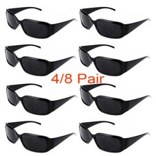 4/8Pcs Unisex Small hole Glasses Eye Correction Exercise Eyesight Care Improveme