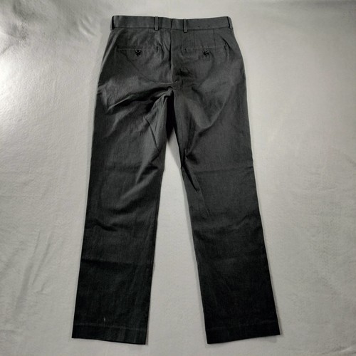 Pantaloni eleganti uomo Express Producer gamba dritta piatto davanti grigio taglia effettiva 32x31 - Foto 2 di 5