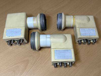 3x Smart Universal Quattro LNB TXQ Titanium Edition 0,2 dB 40mm HDTV 4 Ausgänge