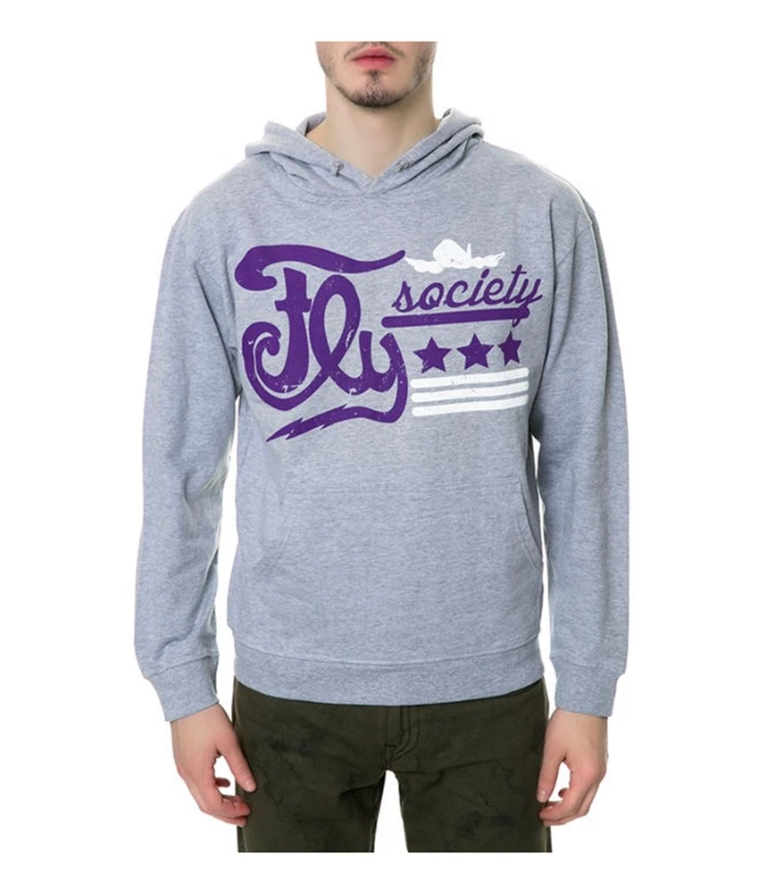 Fly Society Mens The Stars Stripes Hoodie Sweatshirt