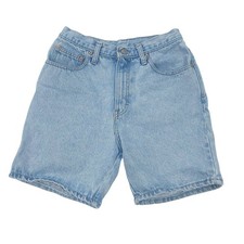 Vintage 90 s Classic Calvin Klein Blue Denim Shorts Made in USA Women s 10